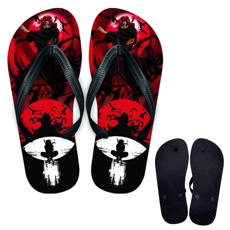 Naruto Peripheral Cartoon Flip Flops