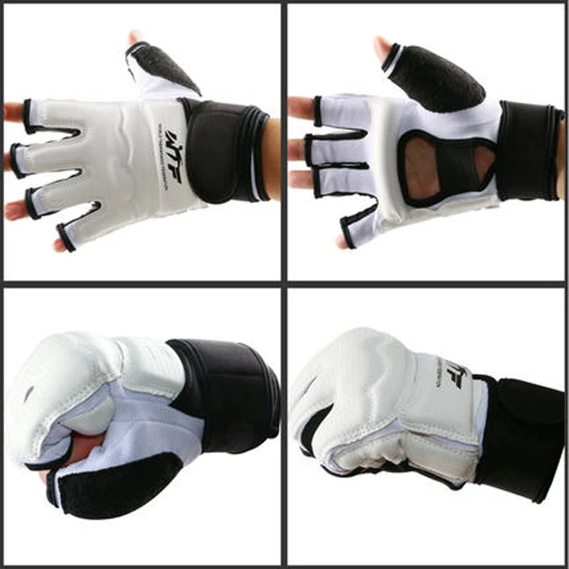 WTF Taekwondo PU Palm Protector Gloves