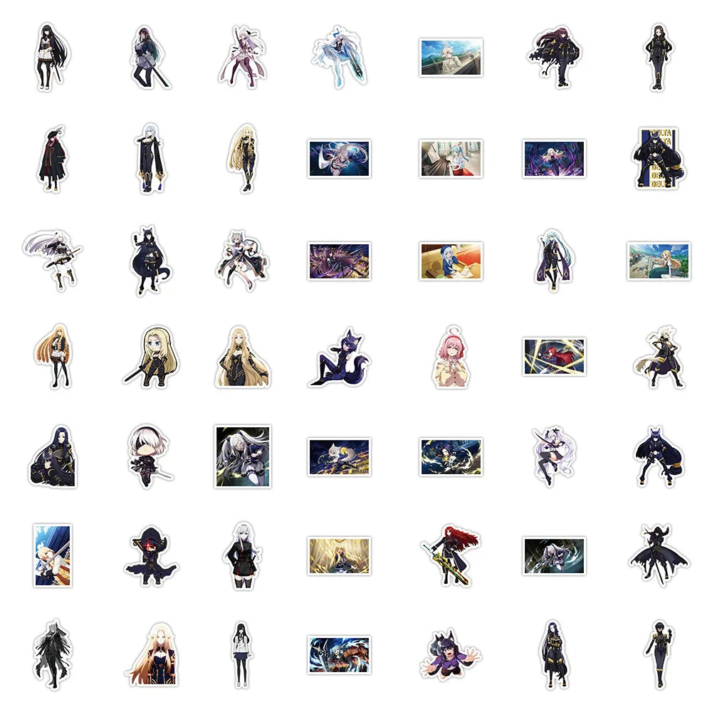 50 PCS The Eminence in Shadow Anime Stickers