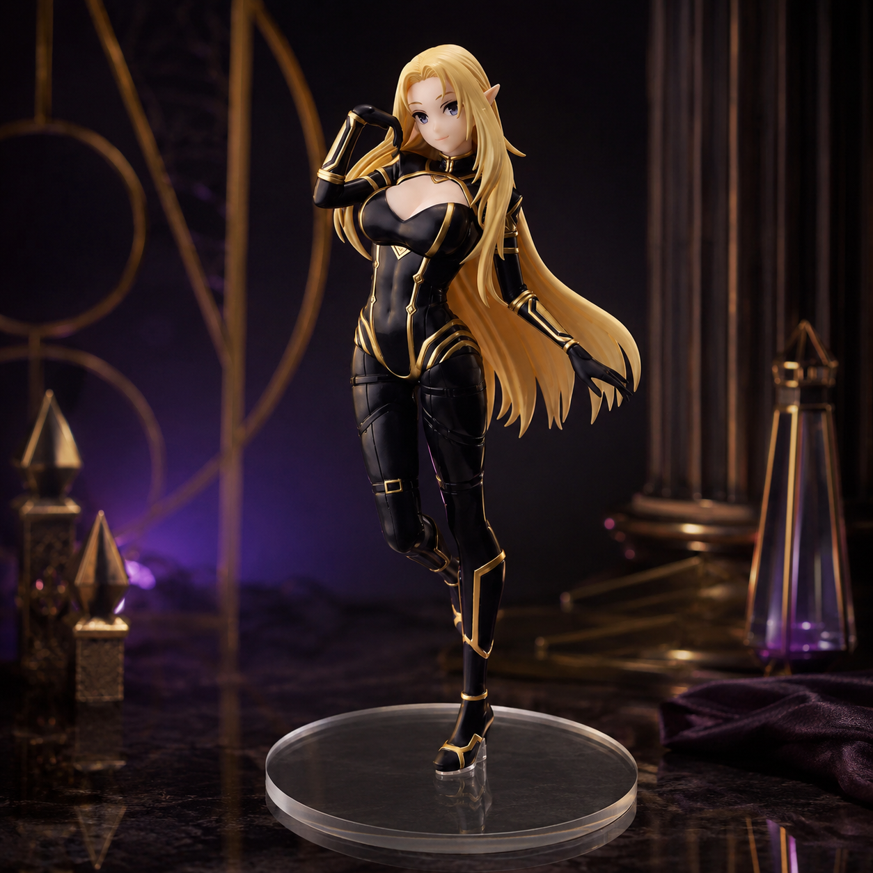 The Eminence in Shadow Alpha & Beta Luminasta Figures | Black & White Variants