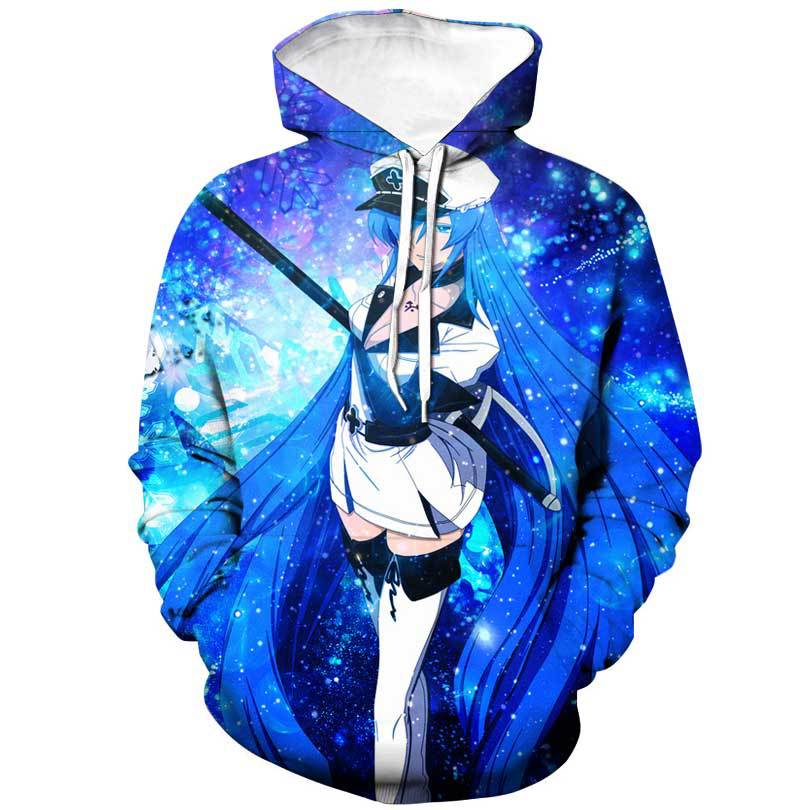 Akame Ga Kill 3D Printing Hoodies