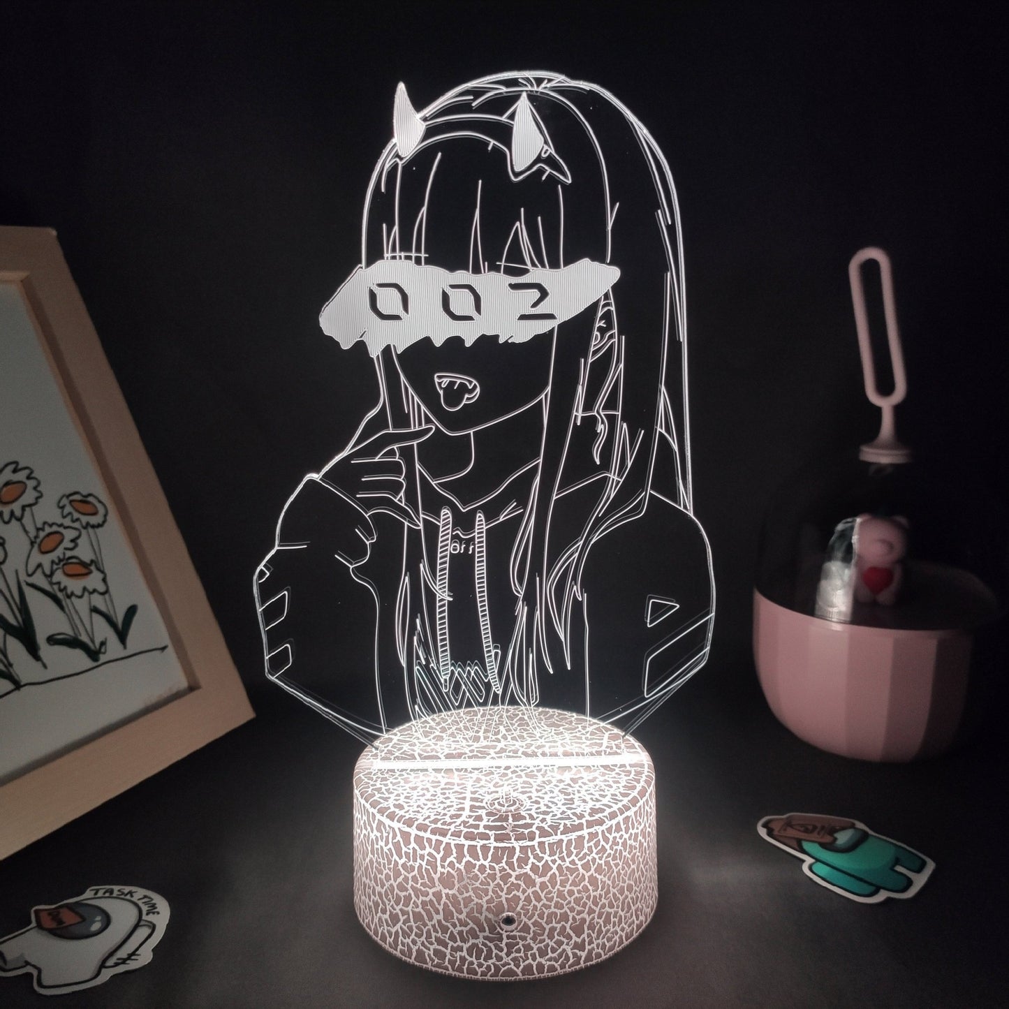 3D Led night Darling In The Franxx Anime