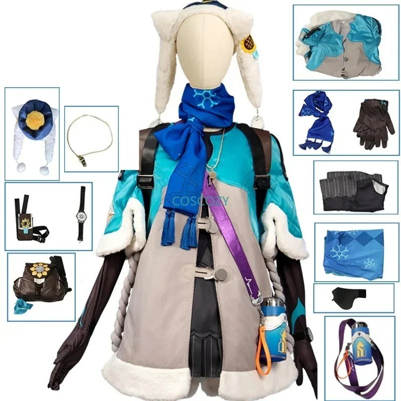 Honkai Star Lynx Landau Cosplay Costume