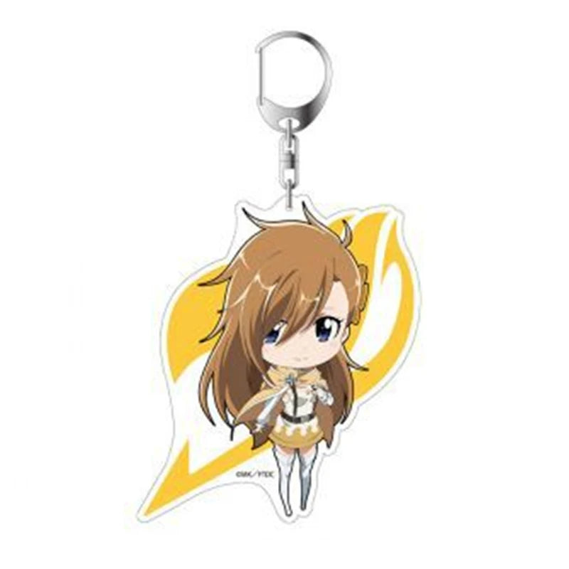 Fairy Tail Anime Keychains Set
