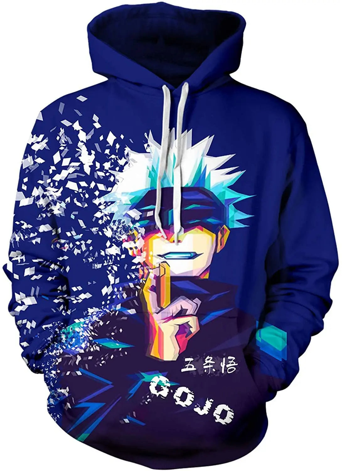 Anime Jujutsu Kaisen Yuji Hoodie Gojo Satoru Sweatshirt