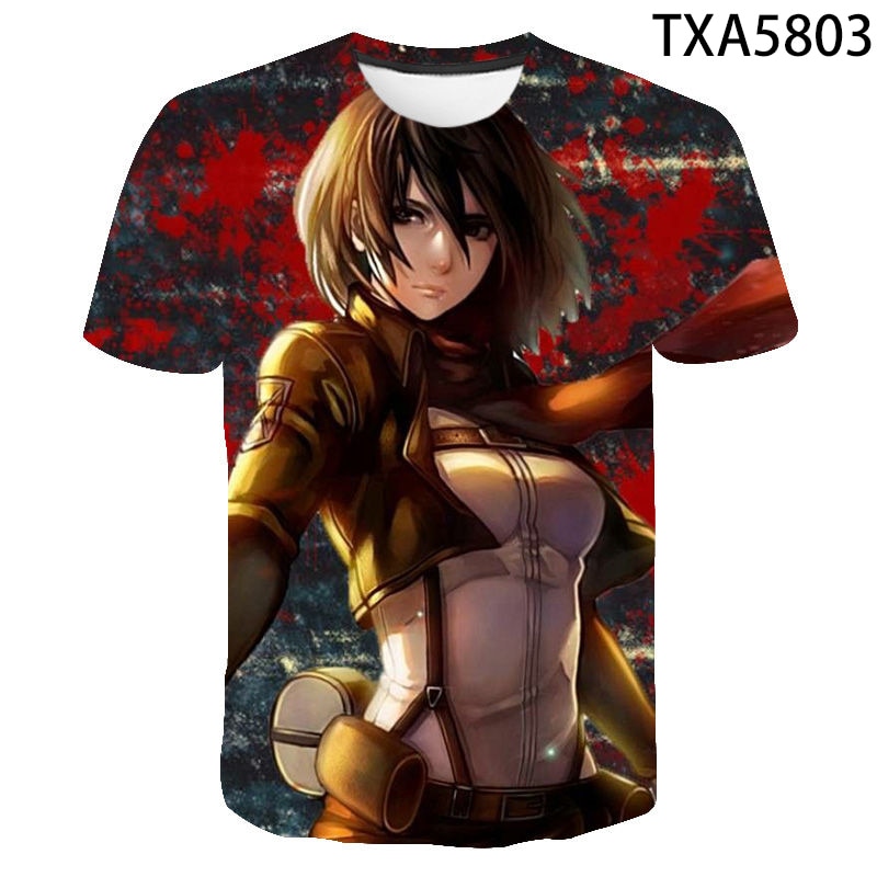 Attack On Titan 3D T-shirts