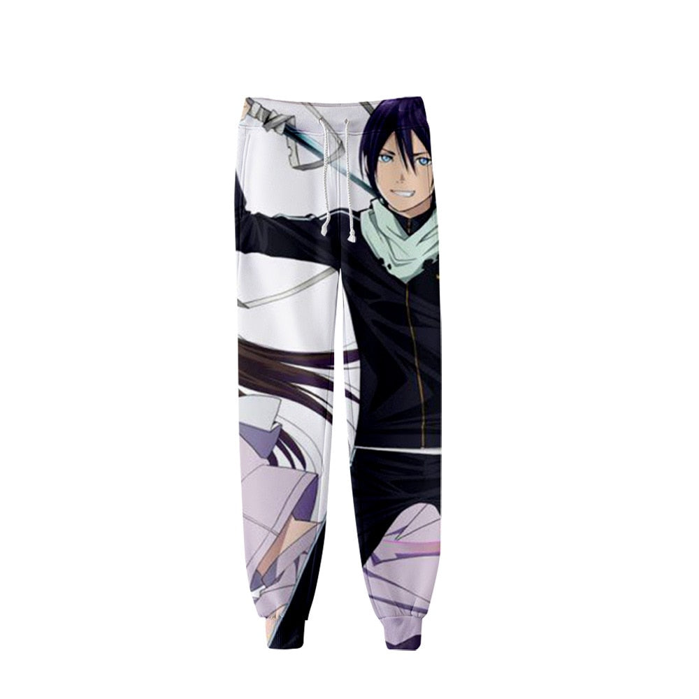 Noragami Yato/Iki Hiyori/Yukine 3D Joggers Pants