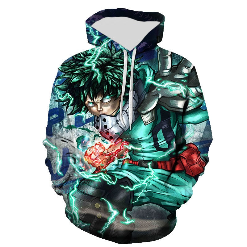 My Hero Academia 3D Sweatshirts