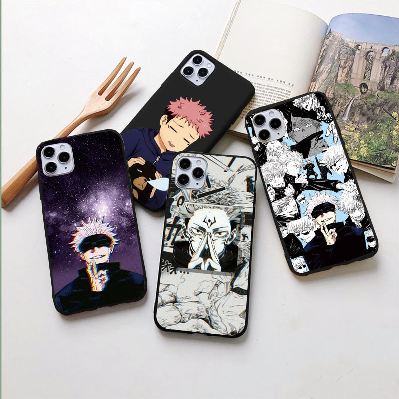 Jujutsu Kaisen Yuji Itadori Satoru Gojo iPhone Case