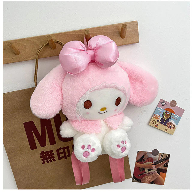 Soft Animal Plushie Kawaii Backpack