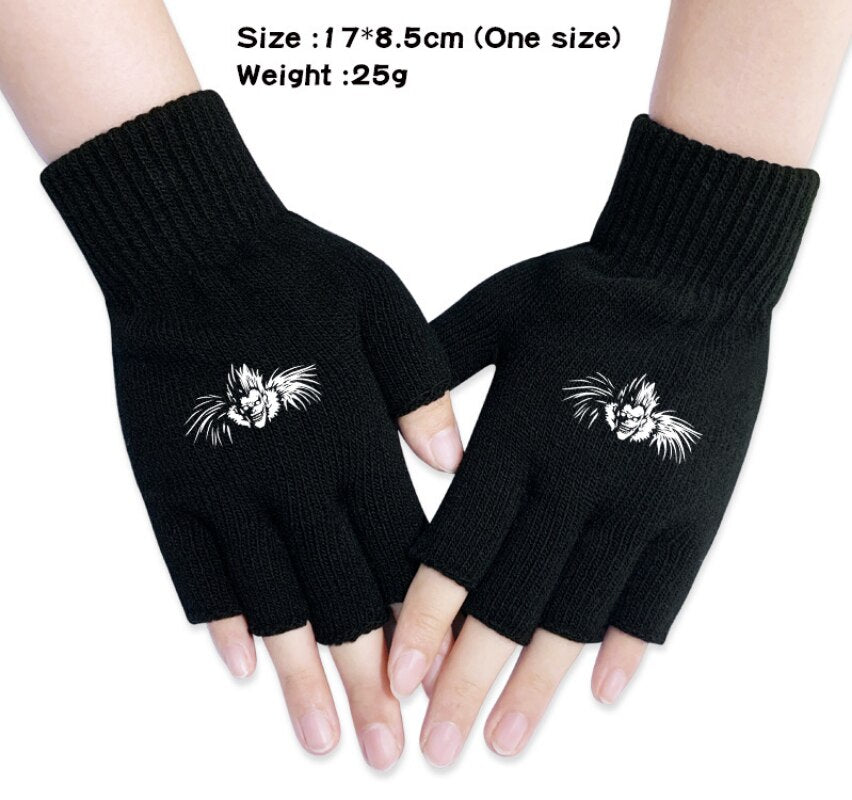 Death Note Half-finger Gloves