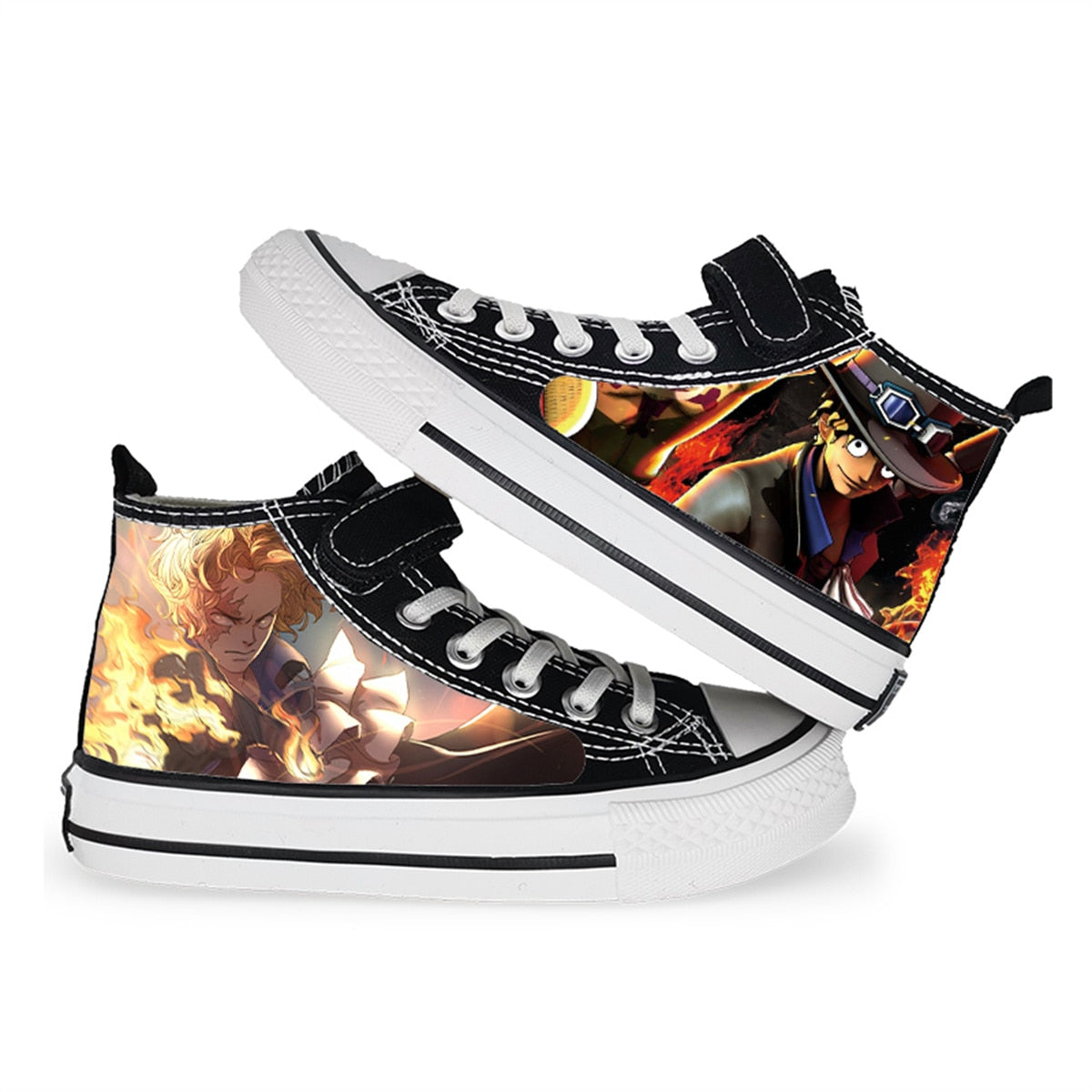 ONE PIECE Monkey D. Luffy, Roronoa Zoro High Top Shoes