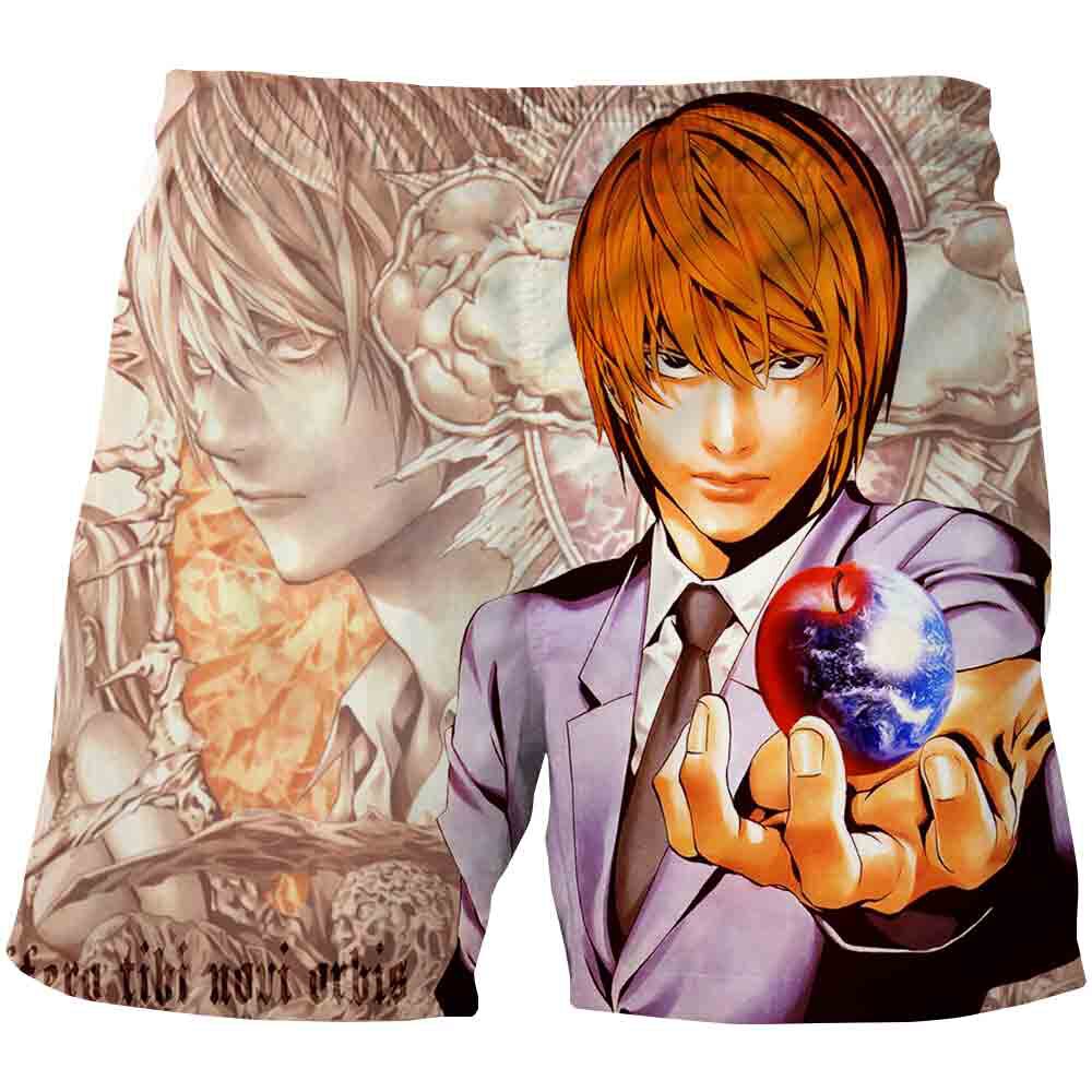 Death Note Yagami Cosplay Short Pants