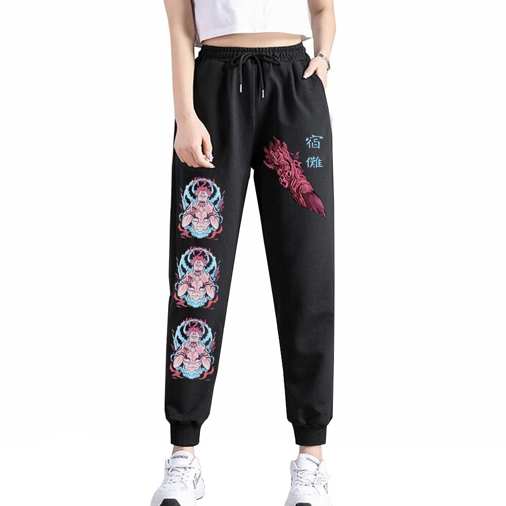 Jujutsu Kaisen Yuji Itadori Print Pants