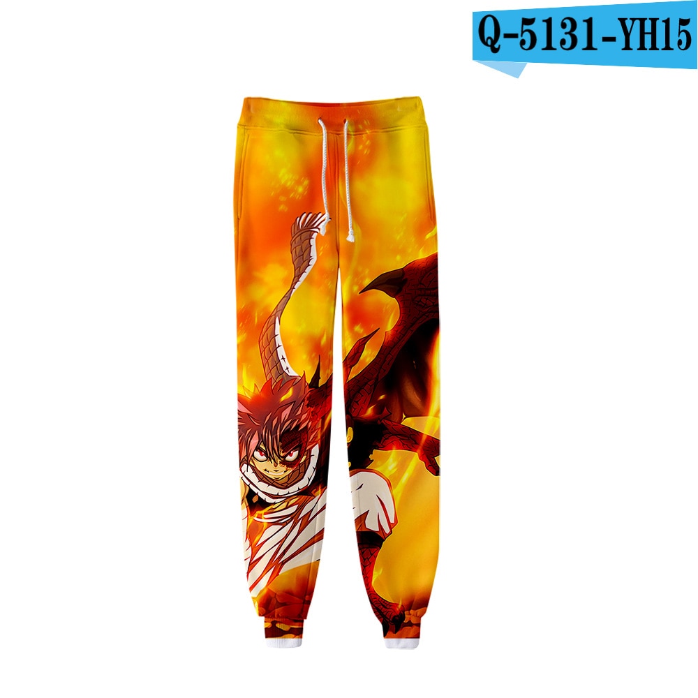 Fairy Tail 3d Print Casual Pants