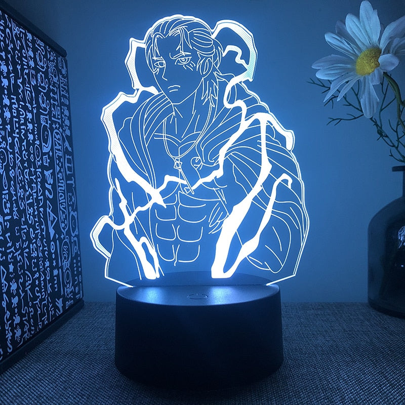 Attack On Titan Eren Yeager Jaeger 3d Led Lamp