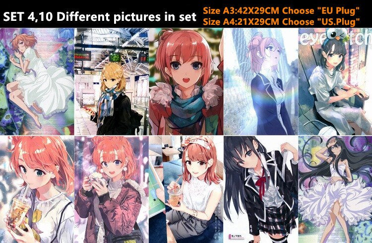 My Teen Romantic Comedy SNAFU Poster Stickers