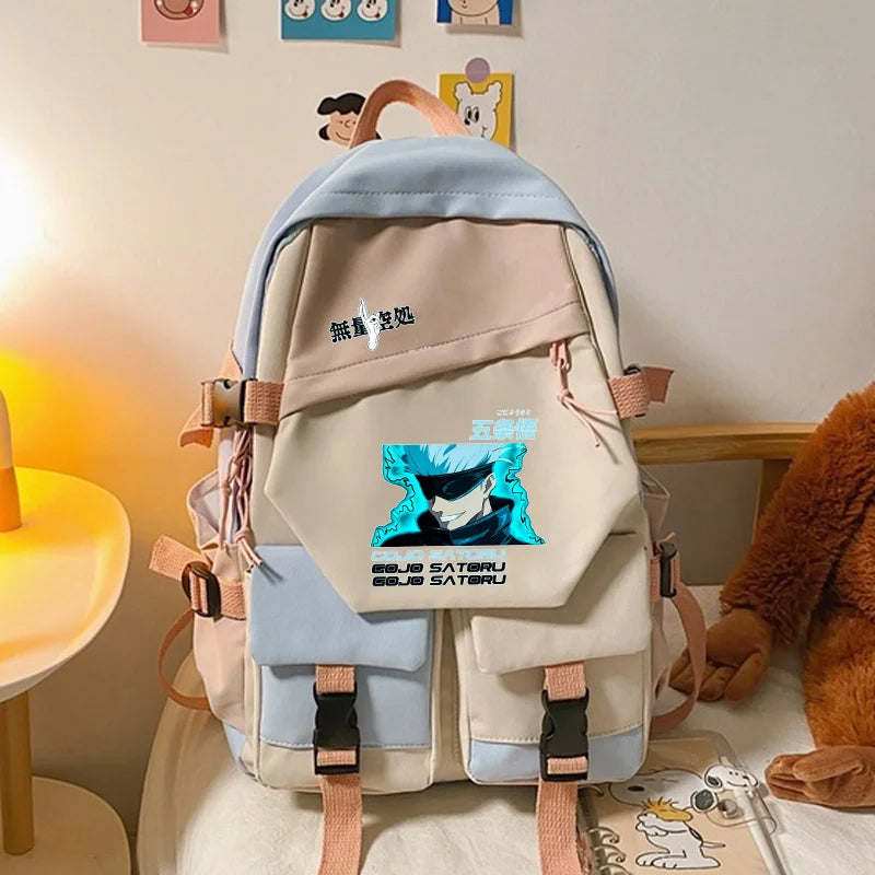 Anime Jujutsu Kaisen Gojo Satoru Backpack
