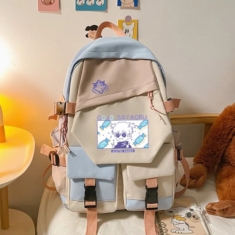 Anime Jujutsu Kaisen Gojo Satoru Backpack