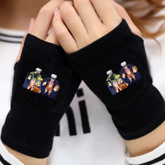 Jujutsu Kaisen Fingerless Arm Warmer Gloves
