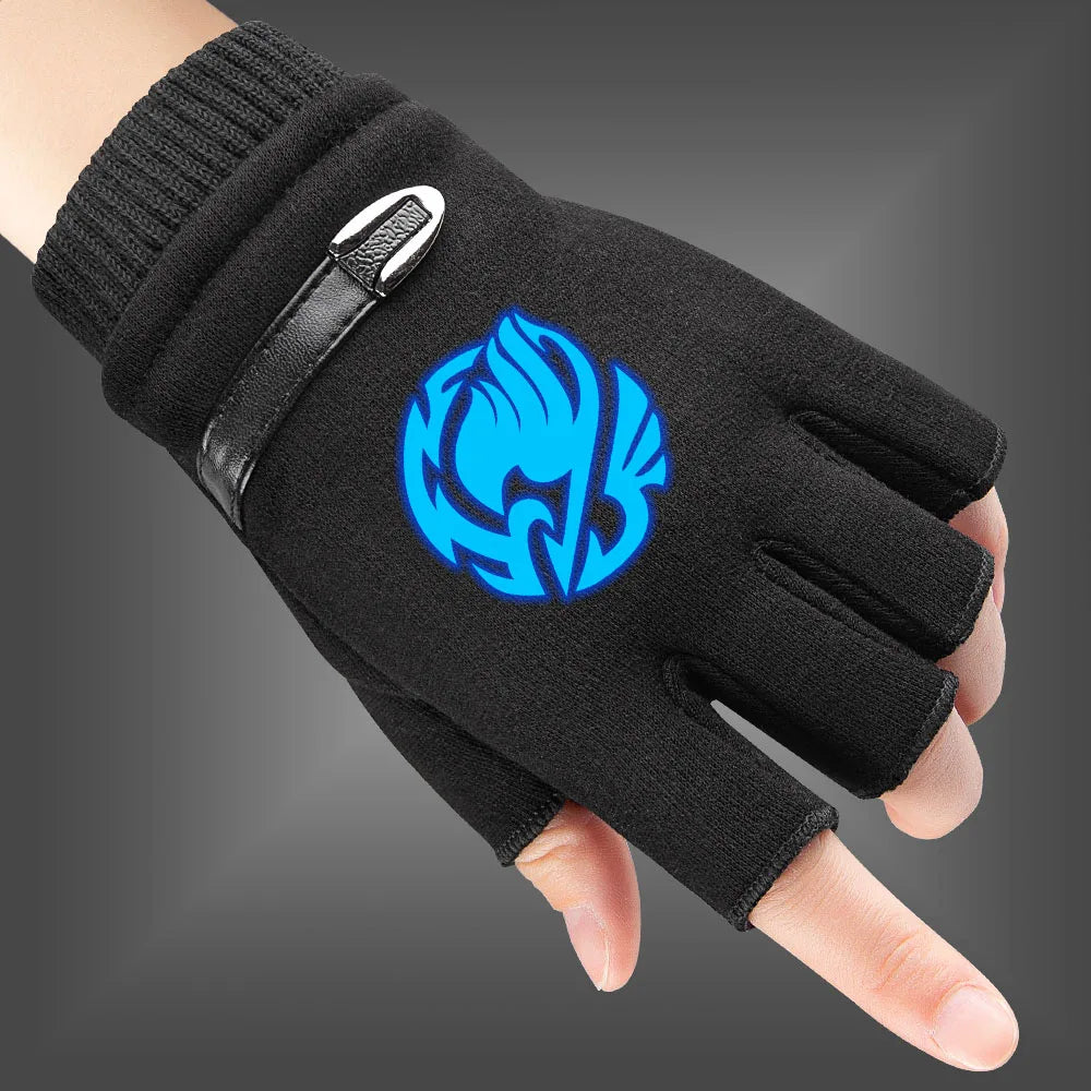 Fairy Tail Luminous Fingerless Gloves for Kids