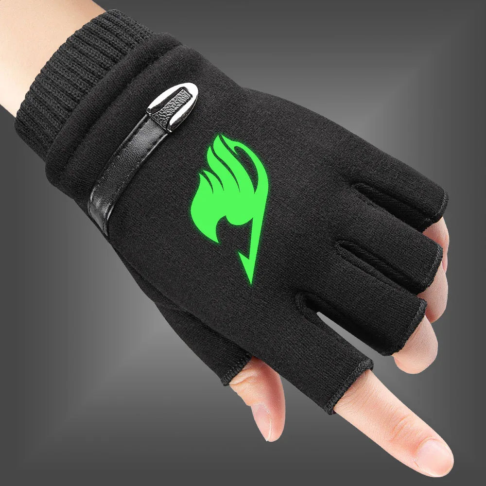 Fairy Tail Luminous Fingerless Gloves for Kids