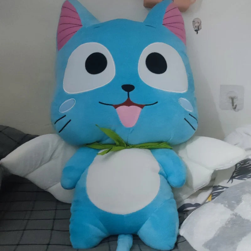 Fairy Tail Happy Blue Cat Plush Toy