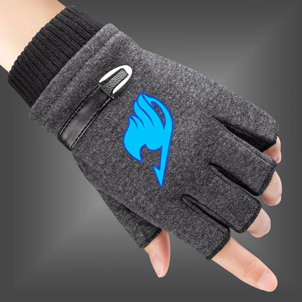 Fairy Tail Luminous Fingerless Gloves for Kids