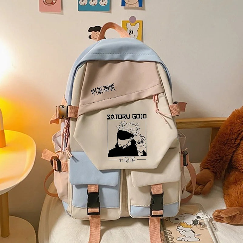 Anime Jujutsu Kaisen Gojo Satoru Backpack