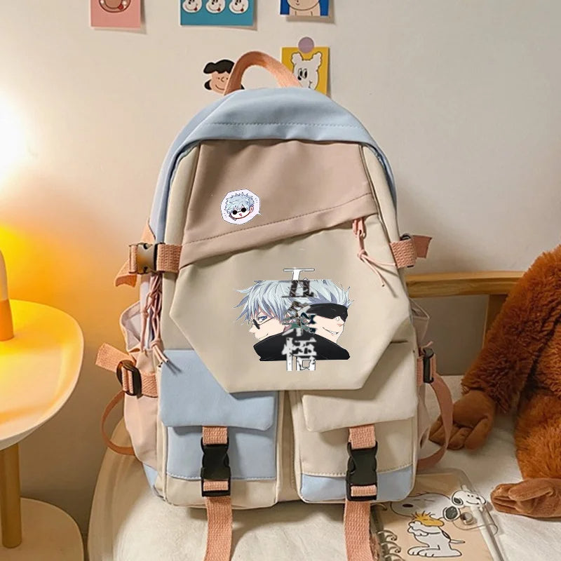Anime Jujutsu Kaisen Gojo Satoru Backpack