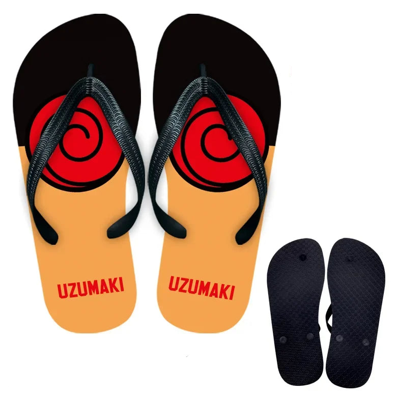 Naruto Peripheral Cartoon Flip Flops