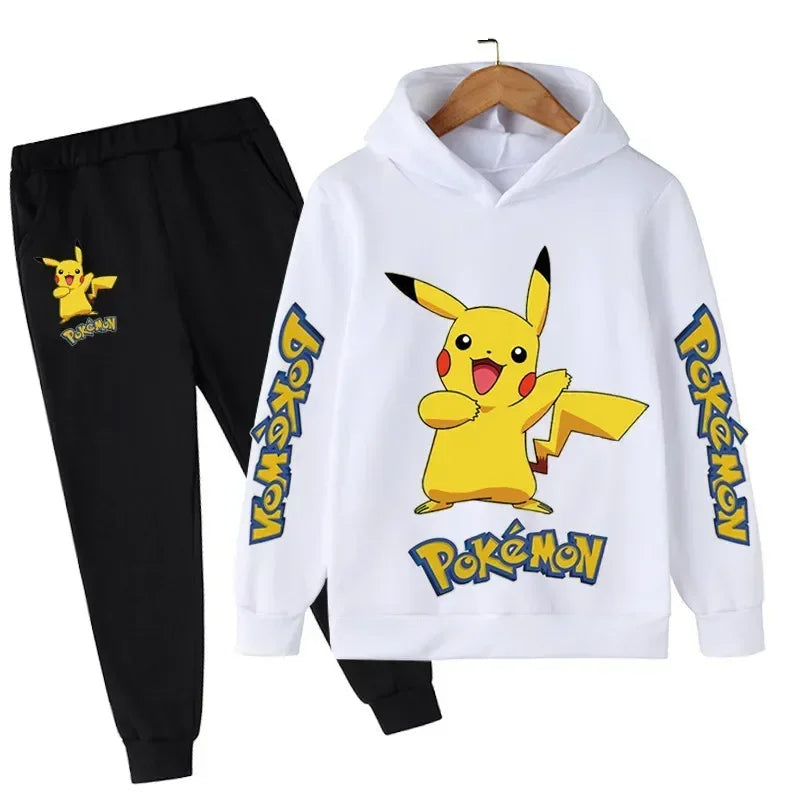 Pokémon Cartoon Anime Hoodie Set