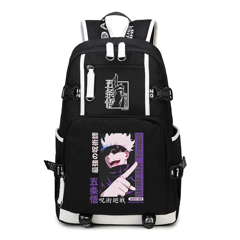 Jujutsu Kaisen Satoru Gojo Printed Backpack