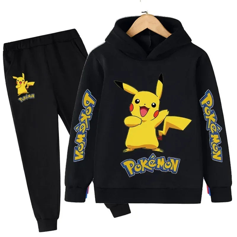Pokémon Cartoon Anime Hoodie Set