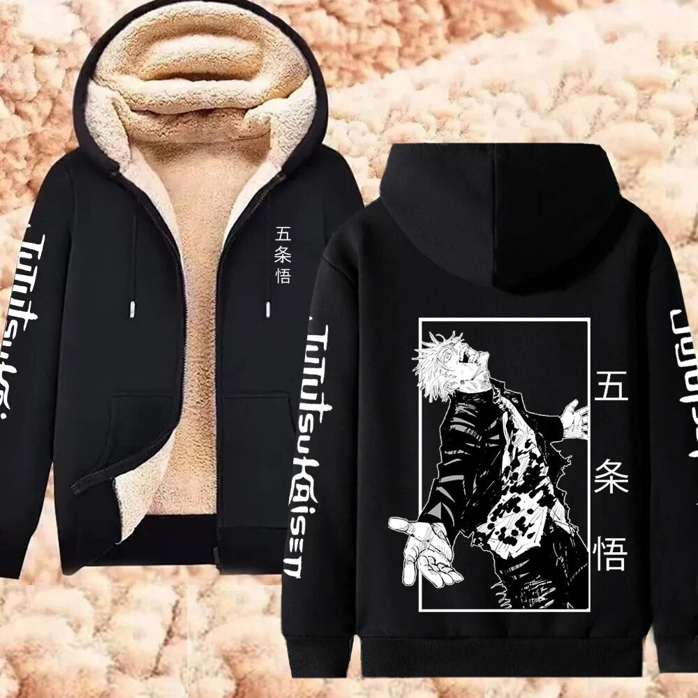 Jujutsu Kaisen Comfortable Fur Hoodie