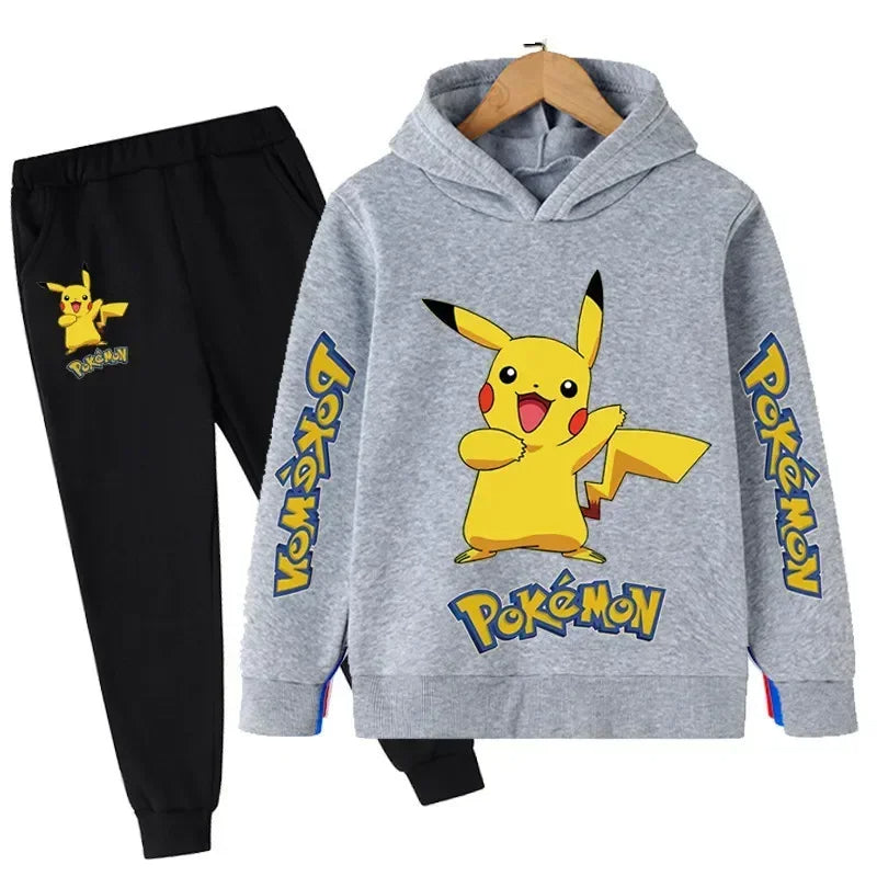 Pokémon Cartoon Anime Hoodie Set