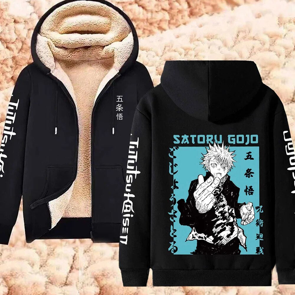 Jujutsu Kaisen Comfortable Fur Hoodie