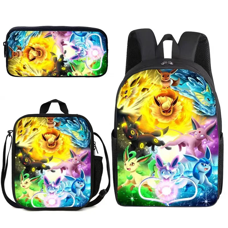 Kawaii Pikachu Anime Figures Storage Bag