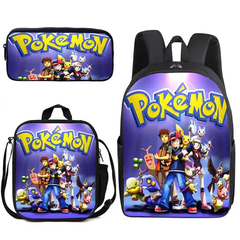 Kawaii Pikachu Anime Figures Storage Bag