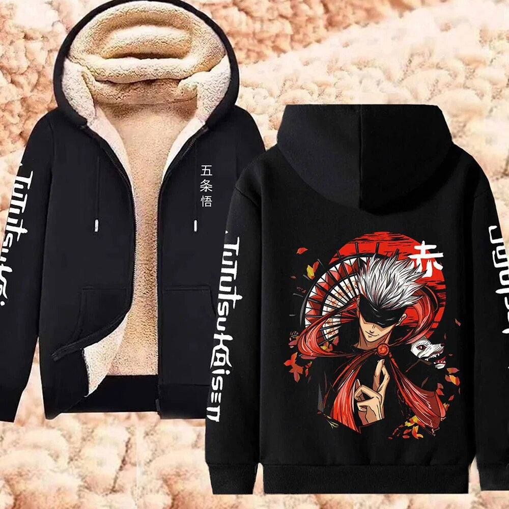 Jujutsu Kaisen Comfortable Fur Hoodie