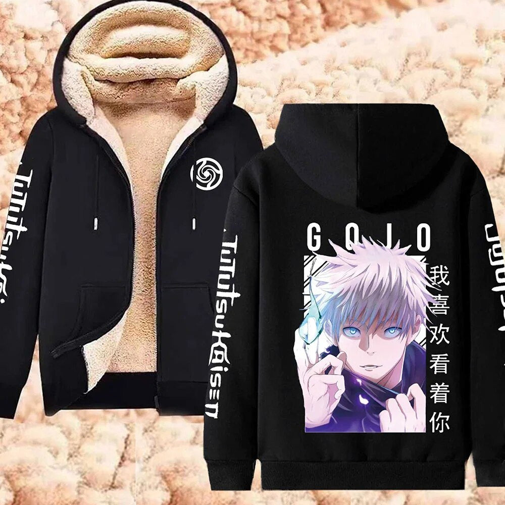 Jujutsu Kaisen Comfortable Fur Hoodie
