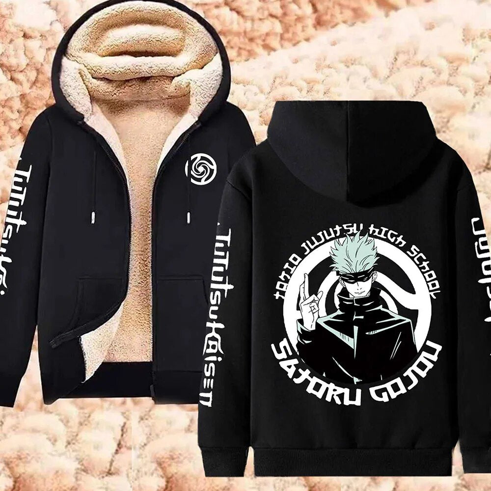 Jujutsu Kaisen Comfortable Fur Hoodie
