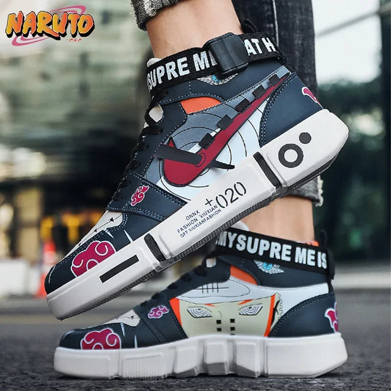 Naruto Print Youth Leisure Sports Shoes