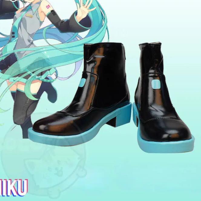 Hatsune Miku CoCos VOCALOID Cosplay Shoes