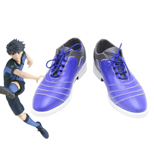 Blue Lock Isagi Yoichi & Chigiri Hyoma Leather Boots