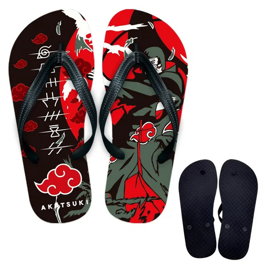 Naruto Peripheral Cartoon Flip Flops
