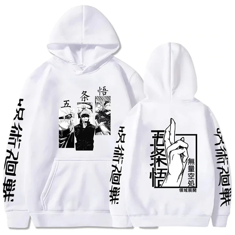 Jujutsu Kaisen Anime Hoodie - Gojo Satoru Print