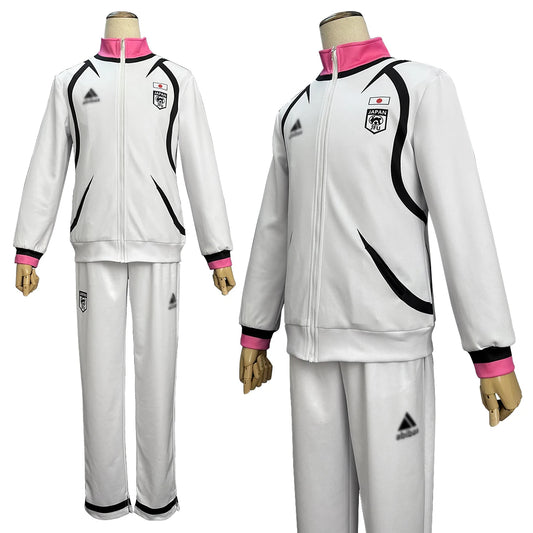 Blue Lock Anime U20 Sae Itoshi Shidou Ryusei Aiku Cosplay Tracksuit