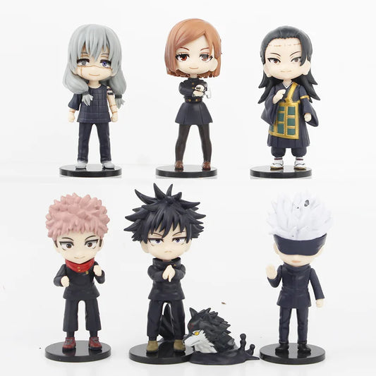Jujutsu Kaisen Q Version 7-Piece Set Figures