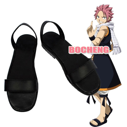 Fairy Tail Etherious Natsu Dragneel Cosplay Unisex Sandals